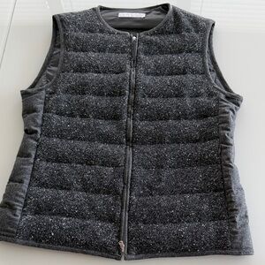 Fabiana Filippi goose down lightweights vest sz Small